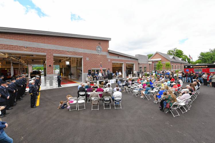 The grand opening of the new Greenfield Fire Station was held Monday morning in Greenfield. 