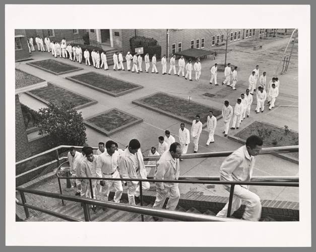 “Walls Prison, Huntsville, Texas” by Danny Lyon, part of the “(Off)Balance: Art in the Age of Human Impact” exhibition.