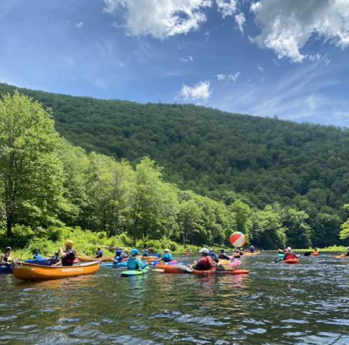 Pride Day on the River began as a way for Founder Ann Gillard to create a safe space for herself and other LGBTQ+ people to build confidence and community in paddle sports. This year, the ninth annual event is scheduled for June 21.
