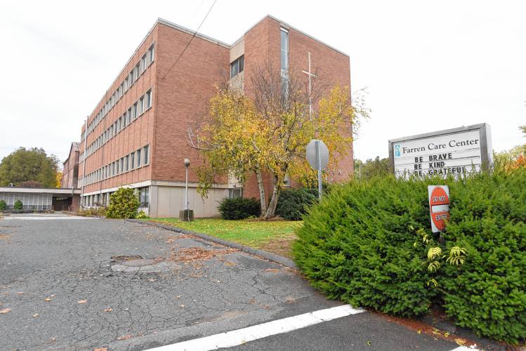 The former Farren Care Center in Montague, pictured in 2022 prior to the start of demolition the following year.