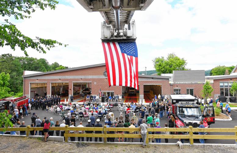 The grand opening of the new Greenfield Fire Station was held Monday morning in Greenfield. 