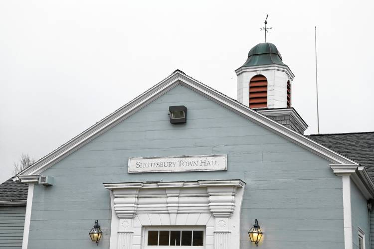 Shutesbury Town Hall. Shutesbury Town Hall.