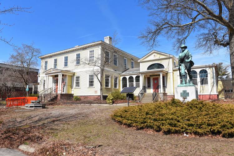 The Leavitt-Hovey House at 402 Main St. in Greenfield.