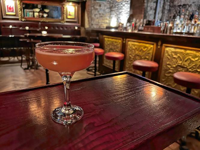 Across the pond, Draffens, a speakeasy in Dundee, Scotland, mixes a cocktail called The Gem, which was revived by Easthampton bartender Ned King.