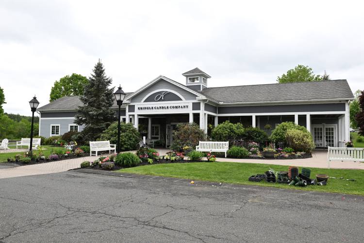Kringle Candle’s flagship store at 220 South St. in Bernardston.