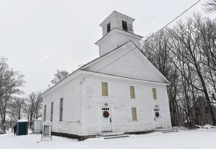 Gail Mason will convene the first event in the 2025 “Honoring Elders” series at the Wendell Meetinghouse, pictured, on Tuesday, April 8, with Karen and Michael Idoine as the honorees. Gail Mason will convene the first event in the 2025 “Honoring Elders” series at the Wendell Meetinghouse, pictured, on Tuesday, April 8, with Karen and Michael Idoine as the honorees.