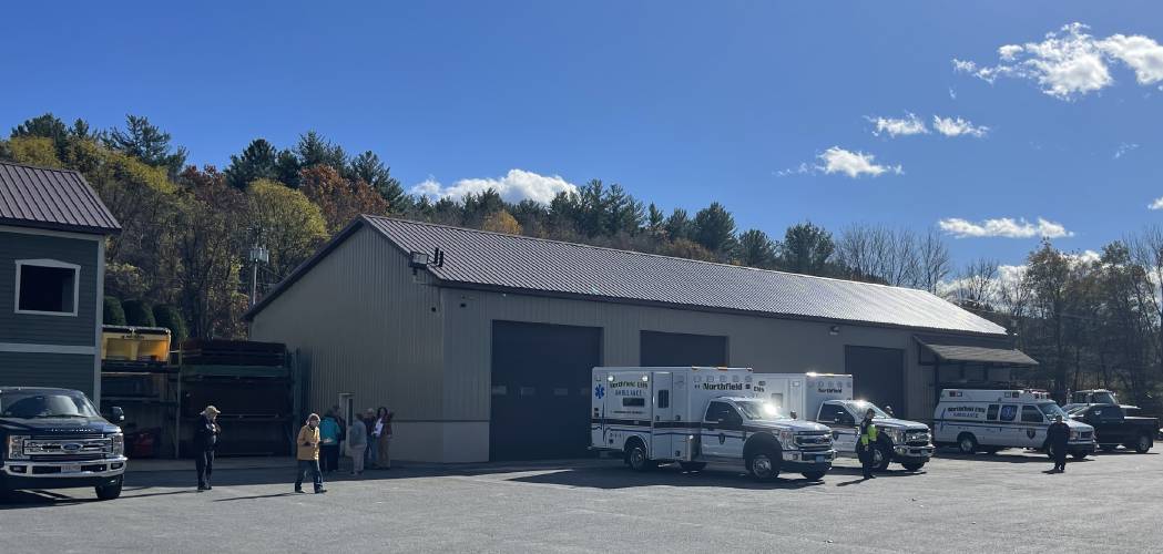Valley Concrete & Construction in Bernardston opened its doors for Northfield residents on Saturday afternoon, giving them an opportunity to explore the space before they vote on whether to pursue acquiring it as a new home for Northfield EMS.