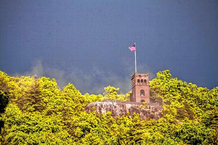 Poet’s Seat Tower in Greenfield.