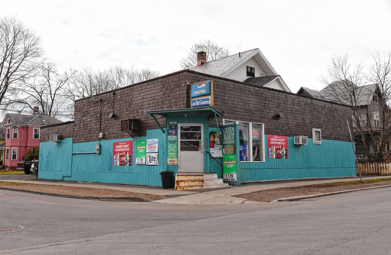Call’s Corner Store on Conway Street in Greenfield. Call’s Corner Store on Conway Street in Greenfield.