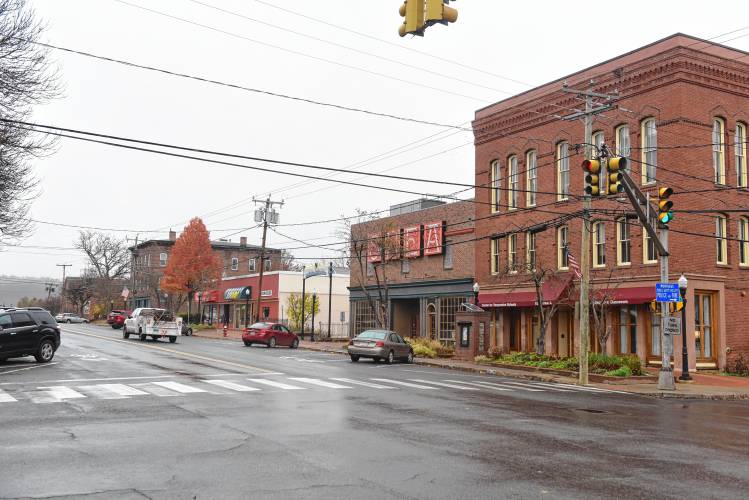 Businesses on Avenue A in Turners Falls. Businesses on Avenue A in Turners Falls.