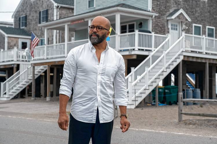 Jeffrey Wright plays writer Thelonious “Monk” Ellison in “American Fiction,” a witty dramedy that examines white perceptions of “authentic” Black experiences.