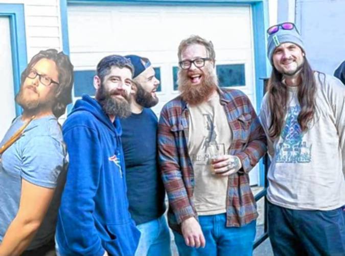 Small Town Radio will perform at Hawks & Reed’s Winter Carnival Dance on Saturday, Feb. 3 at 8:30 p.m. The group includes Dan Jarvis on lead guitar, Erik D’ambra on lead vocals, Zack Inzer on bass and backup vocals, Tim Williams on rhythm guitar and backup vocals, and Ben Magdalenski on drums.