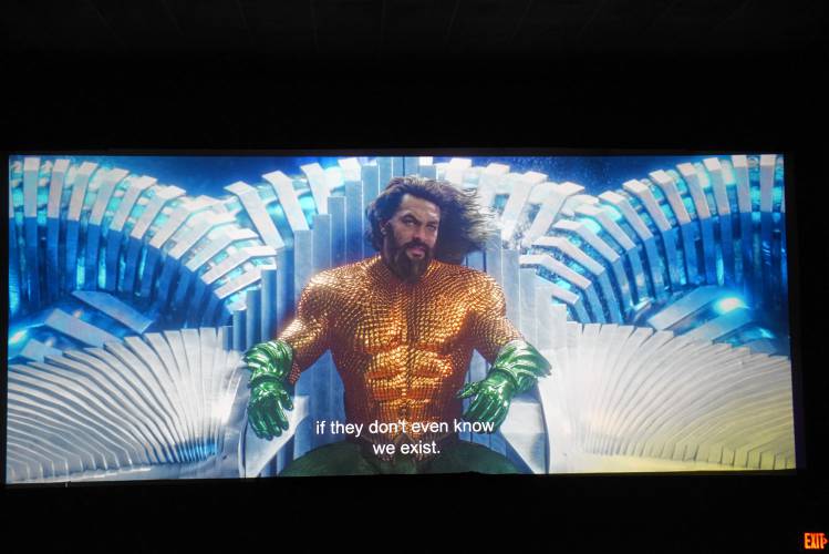 The Garden Cinemas in Greenfield is showing movies with open captions on Wednesdays, including “Aquaman and the Lost Kingdom.”