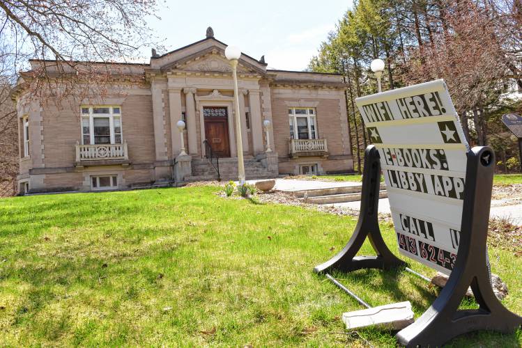 The Griswold Memorial Library in Colrain. The Griswold Memorial Library in Colrain.
