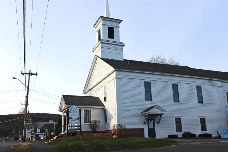 The United Church of Bernardston’s next Second Saturday Roast Beef Supper will be held Saturday, Nov. 9. The church is located at 58 Church St. The United Church of Bernardston’s next Second Saturday Roast Beef Supper will be held Saturday, Nov. 9. The church is located at 58 Church St.