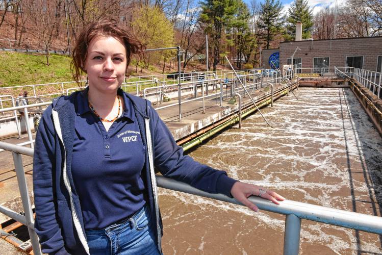 During Wednesday’s Special Town Meeting, Montague Clean Water Facility Superintendent Chelsey Little is seeking $48,500 to design, construct and equip a conference room and break room at the 34 Greenfield Road facility.
