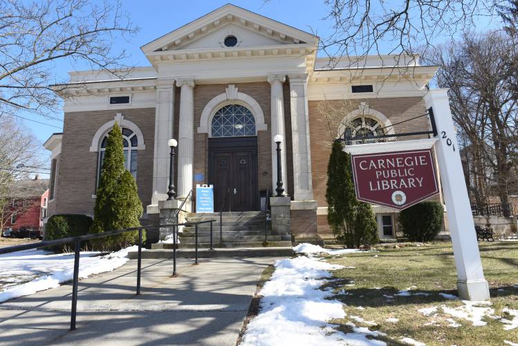 Carnegie Public Library in Turners Falls.