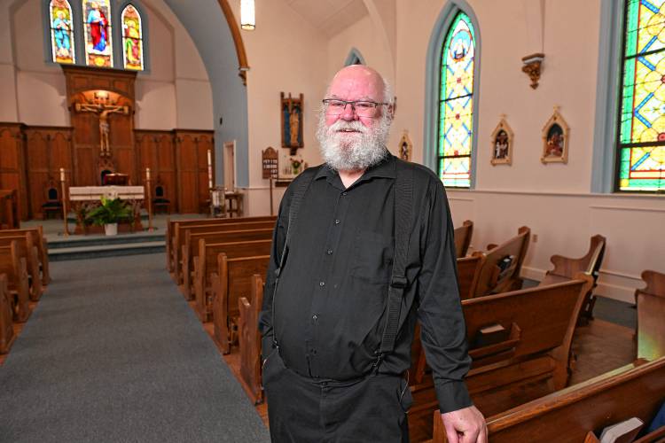 The Rev. Paul Bombardier is the new priest at St. Patrick’s Church in Northfield.