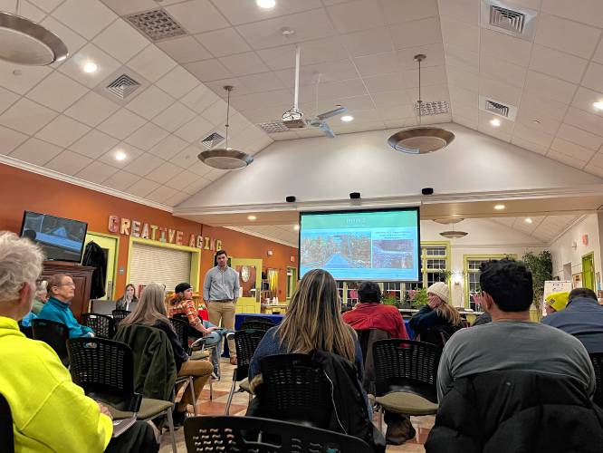 Residents of both Erving and Wendell expressed their interest in a shared-use path to connect the two towns during a community engagement session this week at the Erving Senior & Community Center and provided feedback seeking a “less is more” approach. Residents of both Erving and Wendell expressed their interest in a shared-use path to connect the two towns during a community engagement session this week at the Erving Senior & Community Center and provided feedback seeking a “less is more” approach.