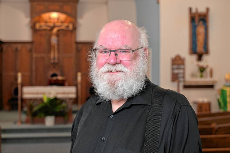The Rev. Paul Bombardier is the new priest at St. Patrick’s Church in Northfield.