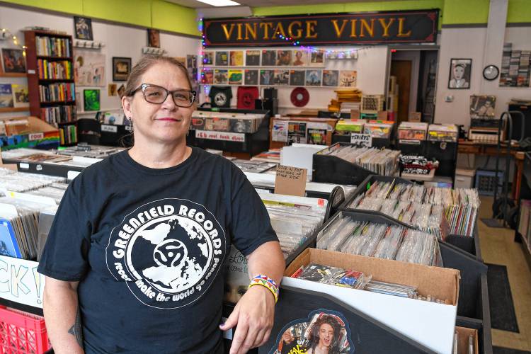Maria Danielson is co-owner of Greenfield Records, which will be hosting a nine-hour live music festival at Hawks & Reed from 1 to 10 p.m. on Saturday, June 8, to celebrate 15 years of business in the city.
