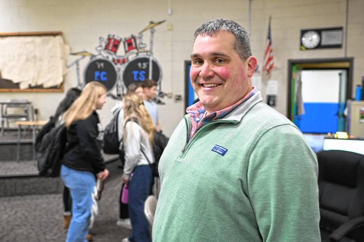 Franklin County Technical School English teacher Jay Butynski has been named a winner of a 2025 Pioneer Valley Excellence in Teaching Award, also known as a Grinspoon Award.