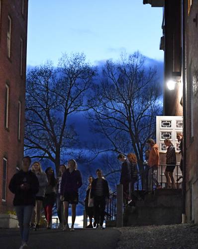 A proposed bill to end legacy admissions has cleared the Legislature’s Joint Committee on Higher Education. Amherst College, pictured here, ended legacy admissions in 2021.