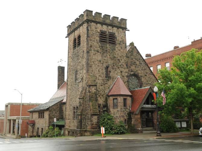 All Souls Church at 399 Main St. in Greenfield.