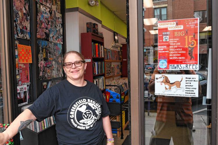 Maria Danielson is co-owner of Greenfield Records, which will be hosting a nine-hour live music festival at Hawks & Reed from 1 to 10 p.m. on Saturday, June 8, to celebrate 15 years of business in the city.