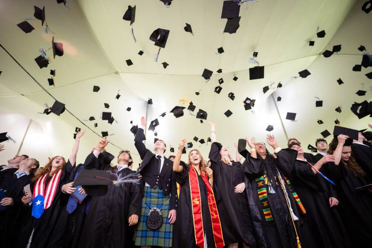 Northfield Mount Hermon School bid farewell to 190 graduates in the Class of 2025 on Sunday.
