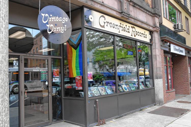 Greenfield Records on Main Street in Greenfield.