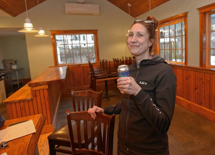 Anna Cronin, co-owner of Dirt Church Brewing Co. out of Vermont, plans to open a brew pub in the former River Cafe space in Charlemont.