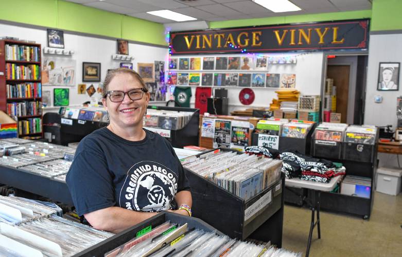 Maria Danielson is co-owner of Greenfield Records, which will be hosting a nine-hour live music festival at Hawks & Reed from 1 to 10 p.m. on Saturday, June 8, to celebrate 15 years of business in the city.