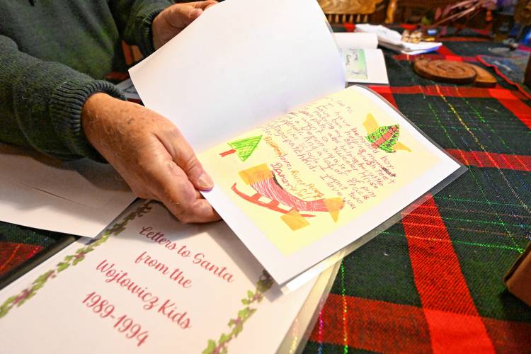 The letters to Santa were a long-running tradition through the South Deerfield Post Office from 1952 to 2008 and, as many Deerfield stories through the decades do, it traces back to Betty Hollingsworth, a pillar of the community throughout her life.