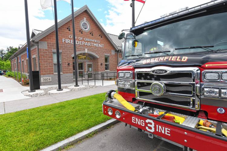The grand opening of the new Greenfield Fire Station was held Monday morning in Greenfield. 