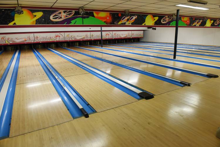 Lanes at the French King Bowling Center in Erving.