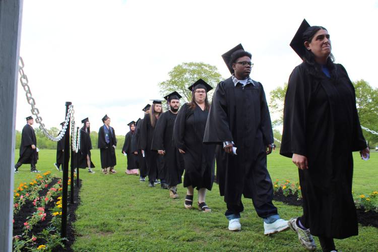 Thirty students who achieved their high school equivalency credentials were honored Thursday afternoon at Greenfield Community College.