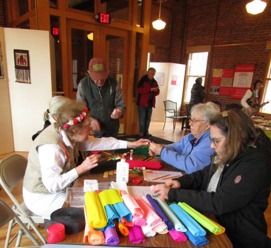 West Springfield-based craft specialist Susan Urban will be demonstrating traditional Eastern European paper cutting at a Polish and Eastern European mini festival at The LAVA Center on Saturday, April 26.