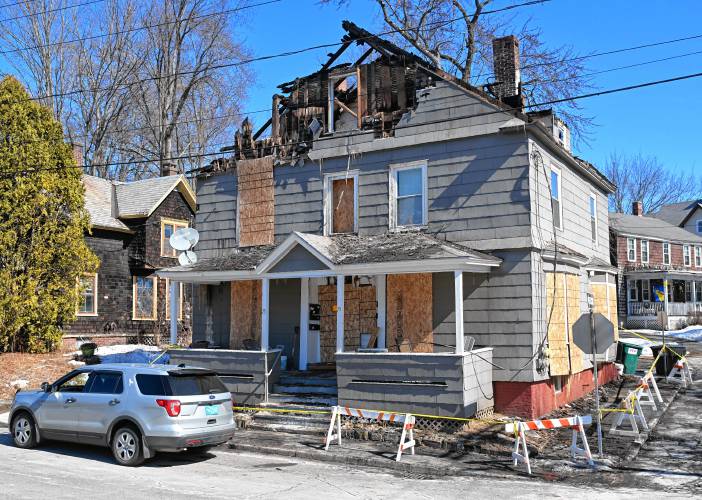 A house with five apartments at 75 School St. was destroyed early Sunday morning.