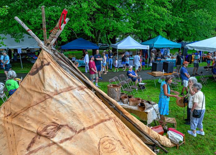 Pocumtuck Homelands Festival celebrates Native American art, music and cultures at Unity Park in Turners Falls on Saturday.