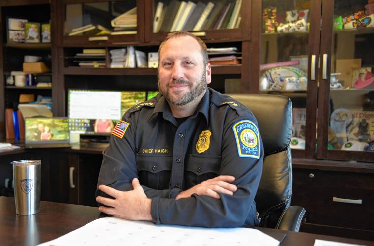 Former Greenfield Police Chief Robert Haigh Jr.