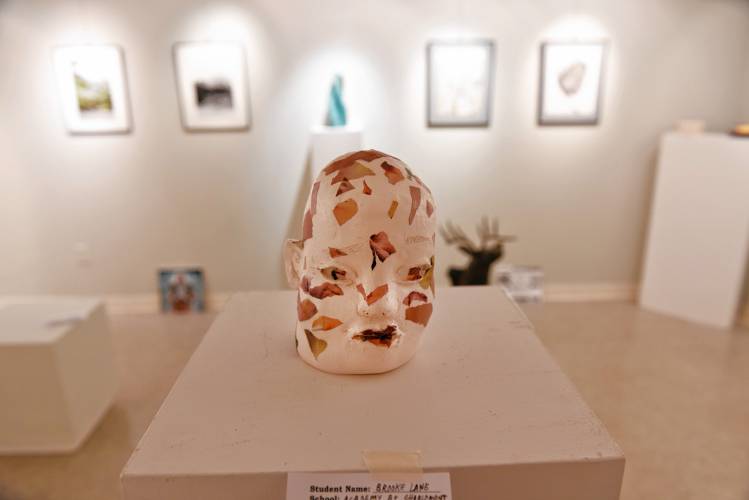 Artwork by Academy at Charlemont student Brooke Lane that is on display in the 50th annual Teen Art Show at Artspace Community Arts Center in Greenfield.