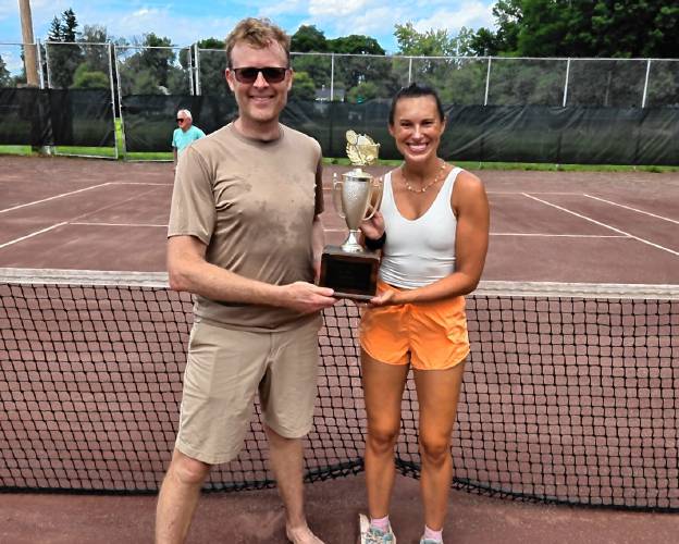 David Reading and Alexis Silk captured titles at the Greenfield Tennis Cup over the weekend.