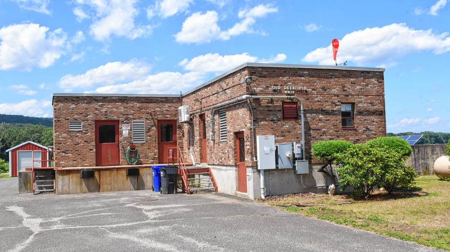 The Old Deerfield Wastewater Treatment Plant on Little Meadow Road in Deerfield.
