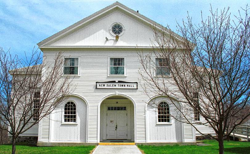 New Salem’s Annual Town Meeting will be held in the basement of Town Hall at 7 p.m. on Monday, June 2. New Salem’s Annual Town Meeting will be held in the basement of Town Hall at 7 p.m. on Monday, June 2.