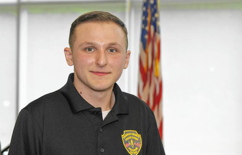 Brian Skorb graduated from the Franklin County Police Cadet Program and was hired by the Franklin County Sheriff’s Office.