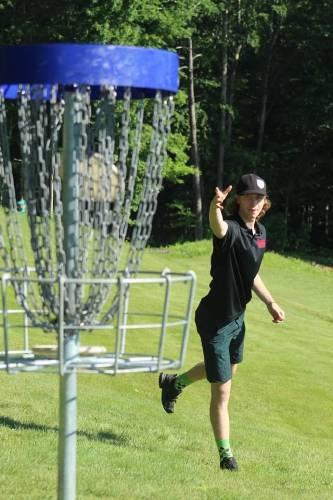 Greenfield’s Gillis MacDougall, shown here in 2021, is among the competitors at this weekend’s Westy Open Weekend at Westy Acres Disc Golf Course. Greenfield’s Gillis MacDougall, shown here in 2021, is among the competitors at this weekend’s Westy Open Weekend at Westy Acres Disc Golf Course.