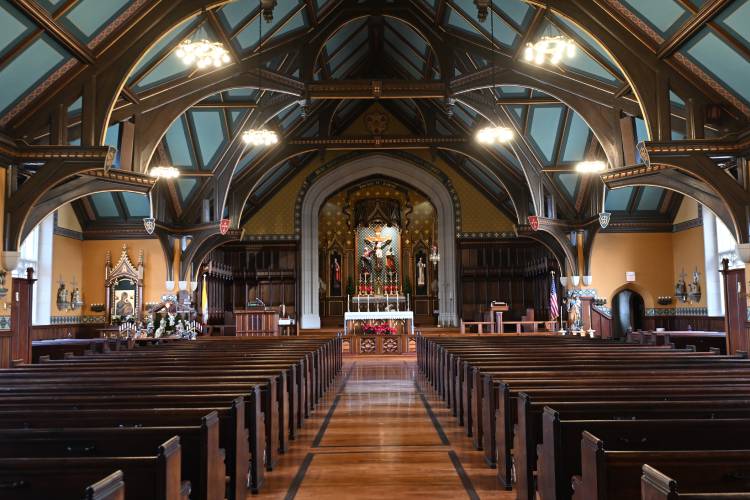 The Our Mother of Perpetual Help Chapel at Thomas Aquinas College in Northfield.