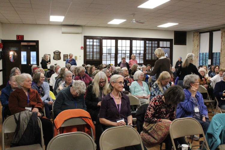 The Franklin County chapter of 100+ Women Who Care voted to donate $8,150 to The Art Garden during the group’s most recent quarterly meeting.