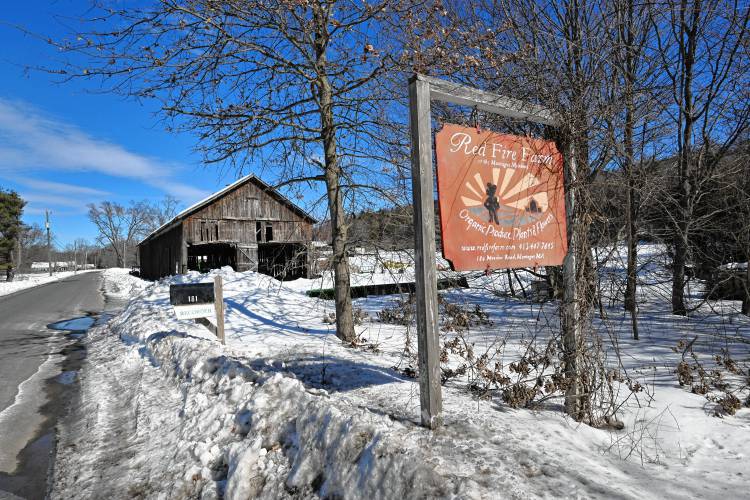 Red Fire Farm in Montague. Farm owner Ryan Voiland fears that U.S. Department of Agriculture grant funding the farm was awarded may not be distributed, as President Donald Trump’s funding freeze continues.